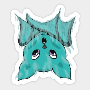 Bess The Banshee Bat Sticker